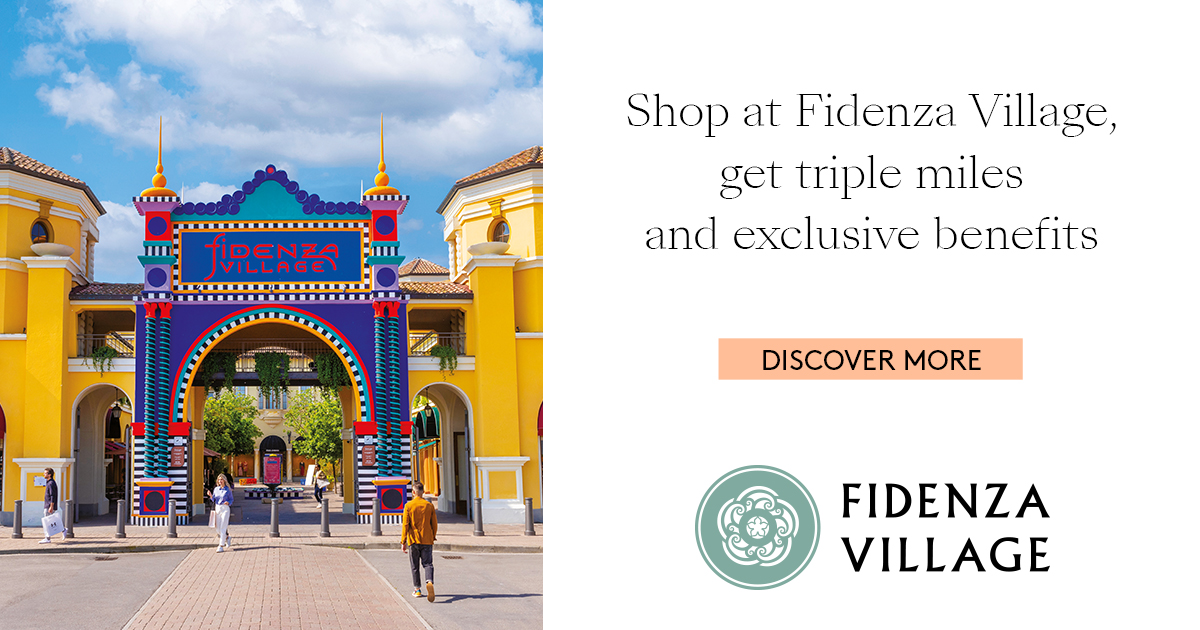 Boarding Pass Benefits at Fidenza Village